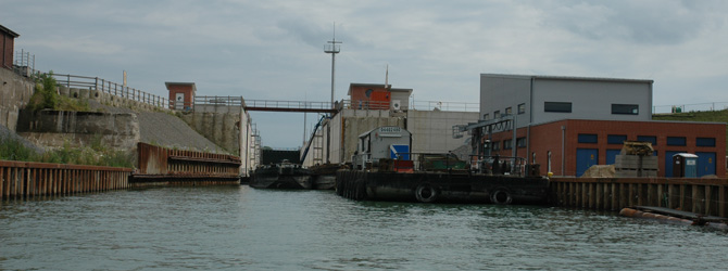 Sachbeschädigung an der Bolzumer Schleuse