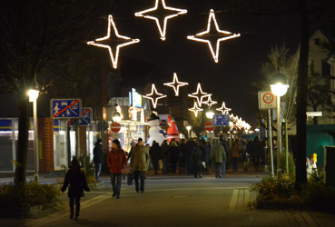 Sehnde leuchtet auf: Einweihung der Effekt- und Winterbeleuchtung