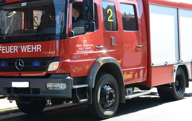 Feuerwehreinsatz bei Unfall auf der Ahltener Straße