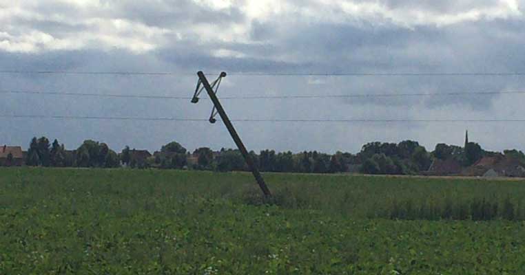 Sturmwarnung für die Ostregion