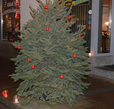 Wohin mit dem Weihnachtsbaum? aha gibt Antwort