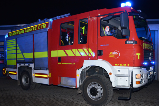 Feuer bei der IGS in Lehrte