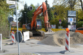 Sanierung des Kreisverkehrs zwischen Sehnde und Köthenwald