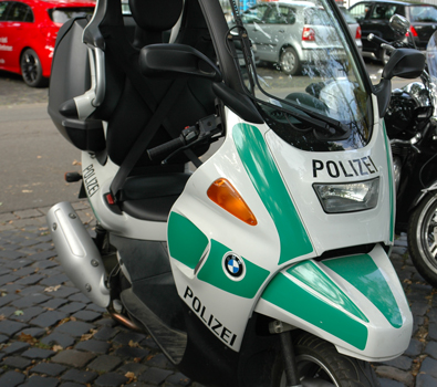 Motorroller am Lehrter Bahnhof gestohlen