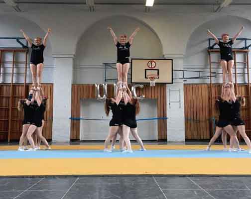 Neuer Verein Cheerleader Space Athletics startet