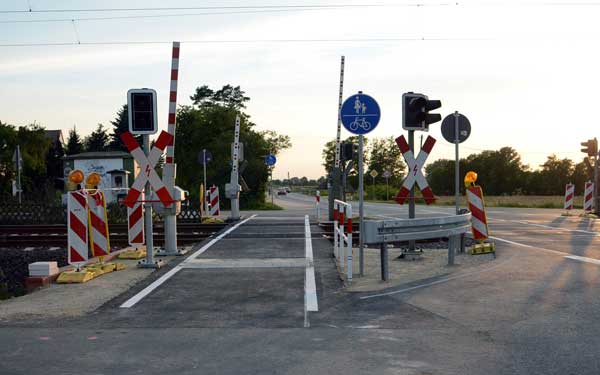 Erneute Sperrung des Bahnübergangs zwischen Sehnde und Bolzum