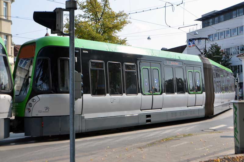 Stadtbahnlinie 6: SEV zwischen Braunschweiger Platz und Messe/Ost