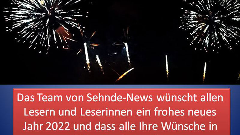 Wir wünschen allen Lesern und Leserinnen ein frohes und gesundes Jahr 2022