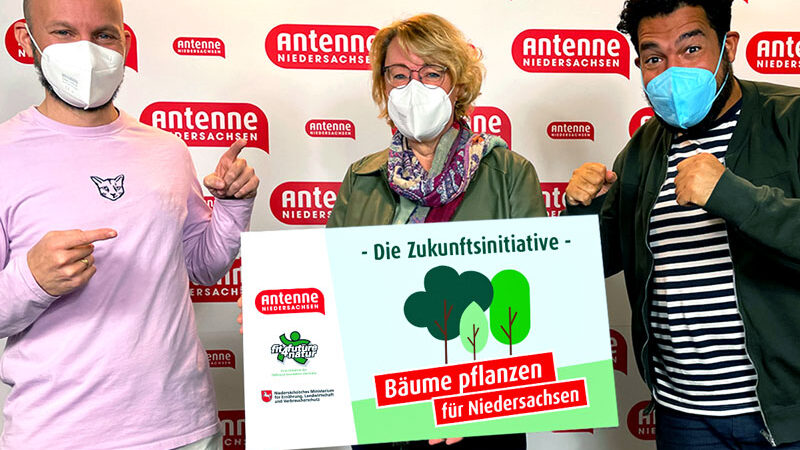Antenne Niedersachsen startet „Bäume pflanzen für Niedersachsen“