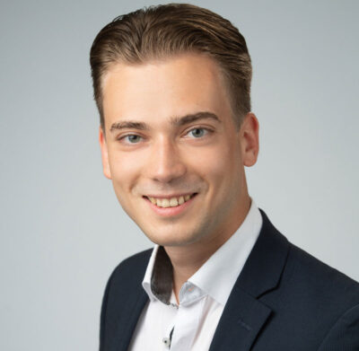 Jonas Schlossarek bewirbt sich um das CDU-Mandat im Wahlkreis 30