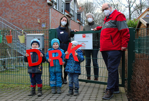 Wenn das kein Glück bringt: DRK-Kita Villa Nordstern wird zur Kita Kleeblatt