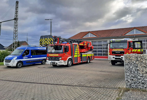 Sturmtief „Zeynep“ fordert Einsatzkräfte von Feuerwehr und THW in Lehrte