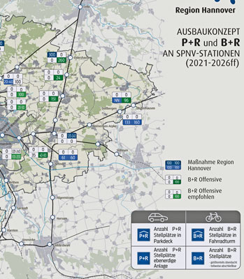 Umstieg auf den Nahverkehr: Mehr und bessere Abstellanlagen für die Region geplant