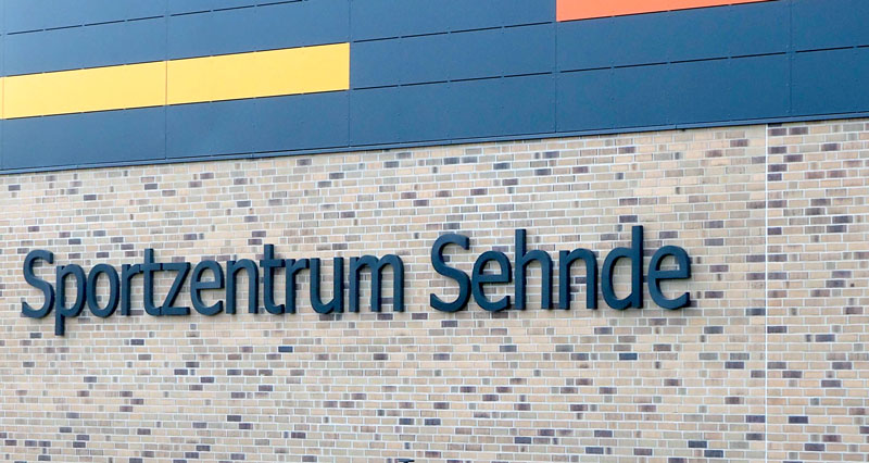 Wasserschaden im neuen Sportzentrum in Sehnde