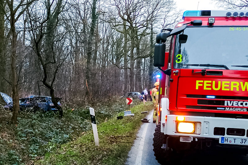 Unfall zwischen Steinwedel und Burgdorf geht glimpflich aus