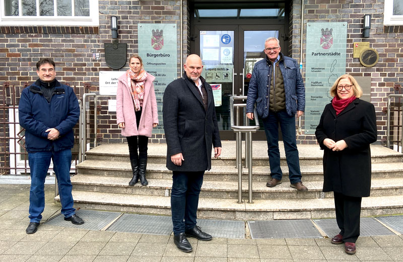 Antrittsbesuch der CDU/FDP-Regionsgruppe bei Bürgermeister Frank Prüße in Lehrte