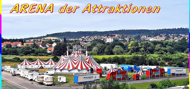 Arena der Attraktionen auf dem Schützenplatz Lehrte