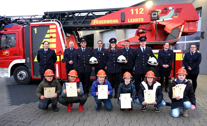 Nachwuchs für die Lehrter Feuerwehr