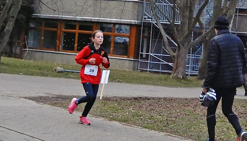 Anastasia Avramoglou beim 44. Springe-Deister-Lauf erfolgreich