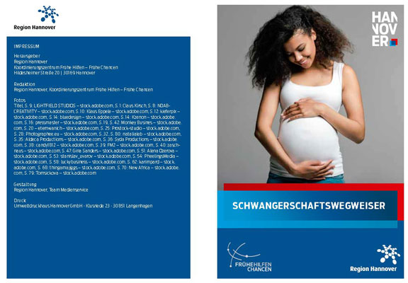Neuauflage: Schwangerschaftswegweiser für Eltern in der Region Hannover – auch auf Ukrainisch