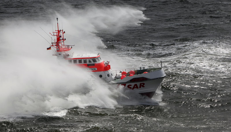 Groß angelegte Suche nach vermisstem Seemann auf der Nordsee