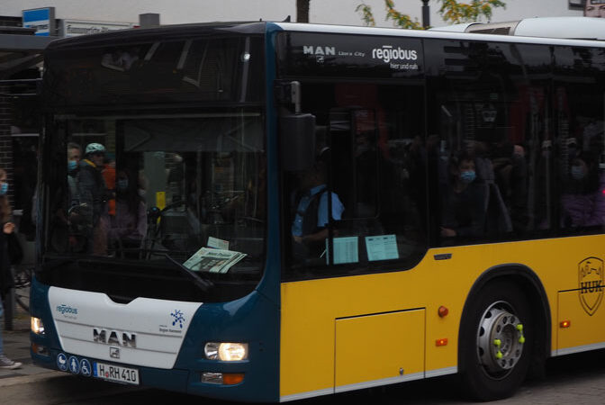 Buslinie 390: Verlegung der Haltestelle Oesselse/Heidfeldweg