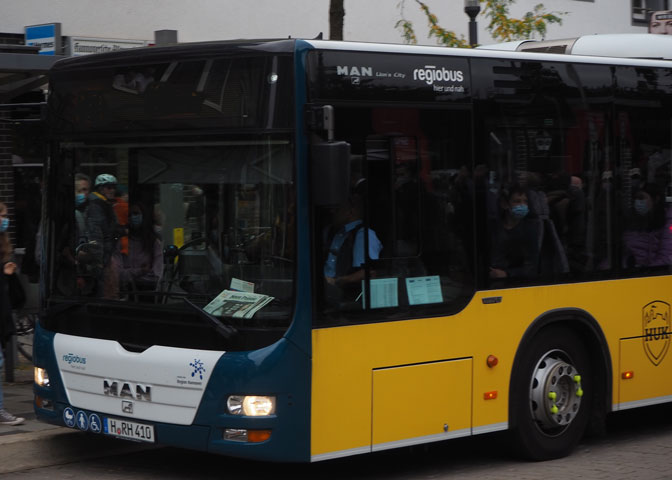 Buslinie 390: Verlegung der Haltestelle Oesselse/Heidfeldweg