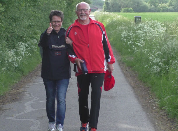 Hans Dieter Holzky aus Sehnde hat sein 65. Sportabzeichen in Gold erworben