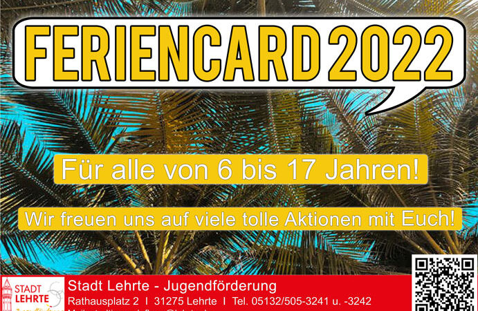 Lehrter FerienCard-Programm 2022 steht