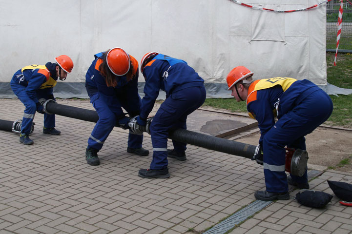 Sehnder Jugendfeuerwehren messen sich zum Bundeswettbewerb auf Stadtebene