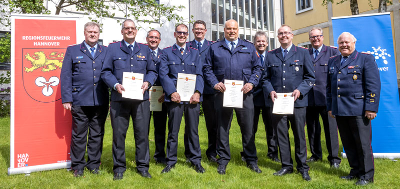 Neuer Stellvertreter für Brandschutzabschnitt IV – Übergabe der Urkunden im Regionshaus