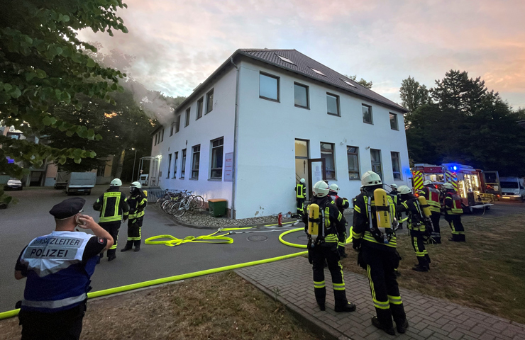 Update: Feuerwehreinsatz in  Köthenwald