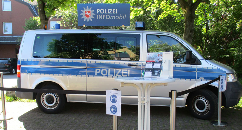 Das Polizei-Infomobil kommt Dienstag und Freitag nach Sehnde