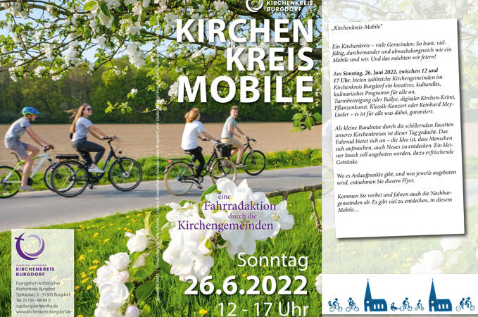 Mobil im Kirchenkreis: Kirchengemeinden laden zur Entdeckungstour mit dem Fahrrad ein