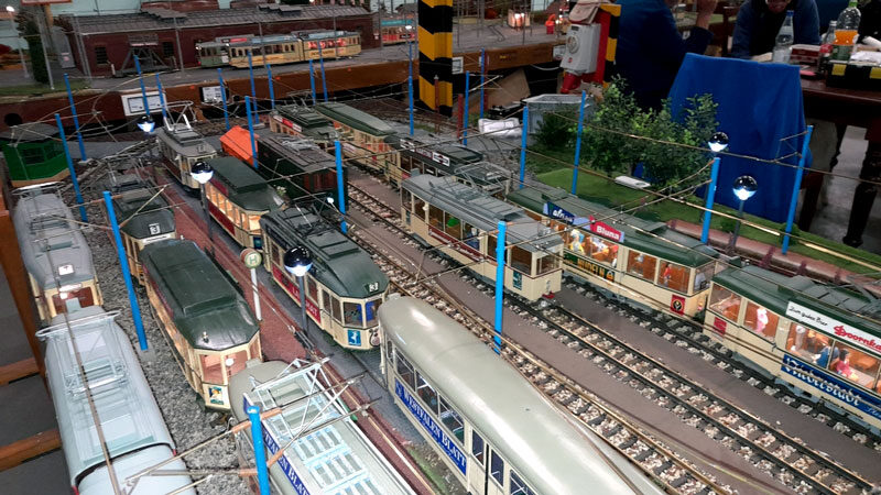 Ausstellung „Kleine Bahn Ganz Groß“ im Straßenbahnmuseum in Wehmingen