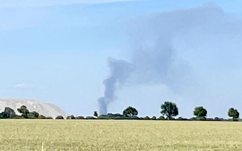 Brand in Hülptingsen – Feuerwehr im Einsatz