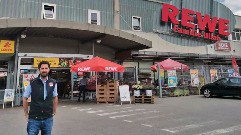 Der Rewe Markt in Sehnde wird modernisiert