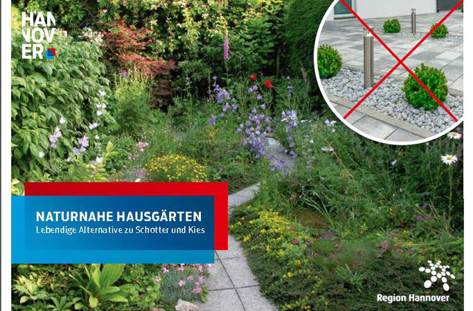 Schotter raus – Blühmischung rein! Umgestaltung der Schotterbeete in Ilten