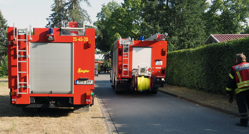 Feuer im Klinikum Wahrendorff in Ilten