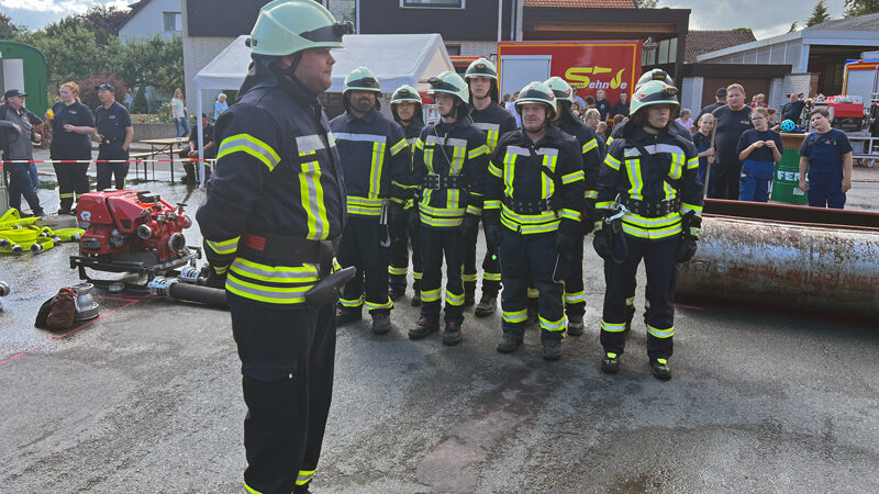 Ortsfeuerwehr Dolgen sichert sich den ersten Platz: Wettkampf in Wirringen