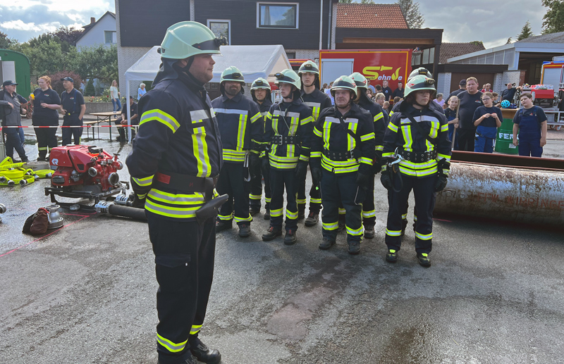 Ortsfeuerwehr Dolgen sichert sich den ersten Platz: Wettkampf in Wirringen