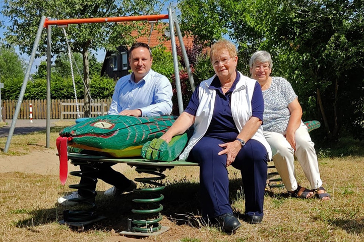 Konrad, das Krokodil, ist zurück in Ilten