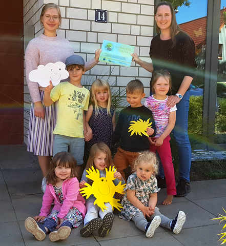 Kita Hugo-Remmert-Straße in Ilten ist jetzt Sonnenschutzkindergarten