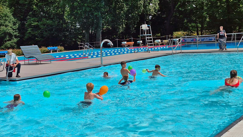 Ferienpassaktion der Waldbadfreunde im Sehnder Bad