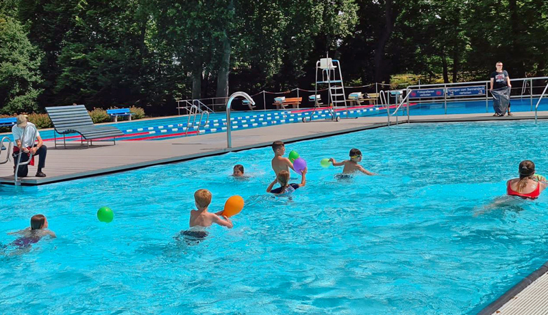 Ferienpassaktion der Waldbadfreunde im Sehnder Bad