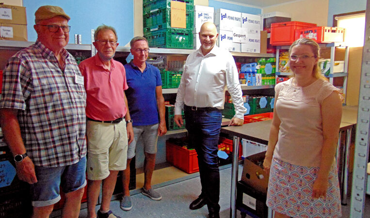 Besuch bei der Lehrter Tafel – junge Ehrenamtliche fehlen