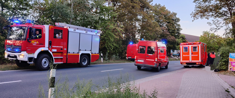 Zwei Einsätze für die Sehnder Feuerwehr: wieder Keramische Hütte dabei!