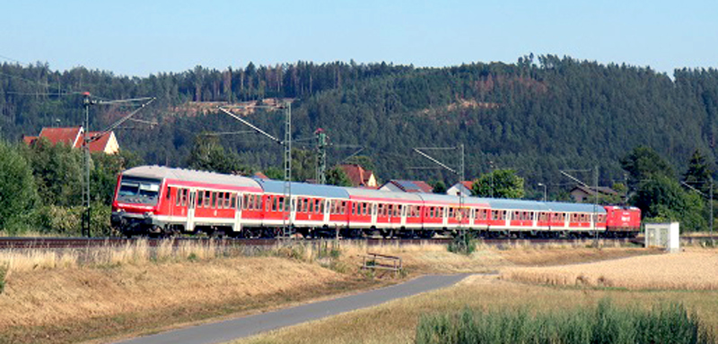 Bahnlinie S3 im gleichen Takt, aber vorübergehend mit anderen Zügen