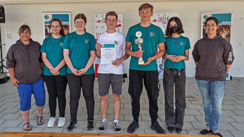 Schulsanitätsdienstwettbewerb: Gymnasium Lehrte belegt 1. Platz – 2. und 3. an Burgdorf