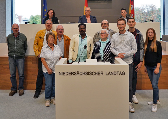CDU Ortsverband Lehrte besichtigt niedersächsischen Landtag